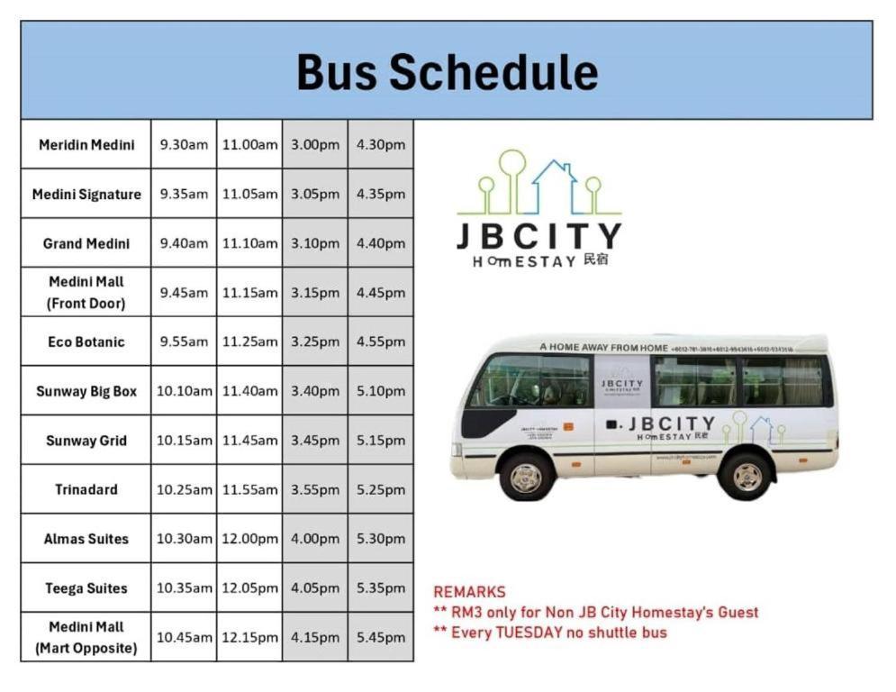 Iskandar By Jbcity Apartment *